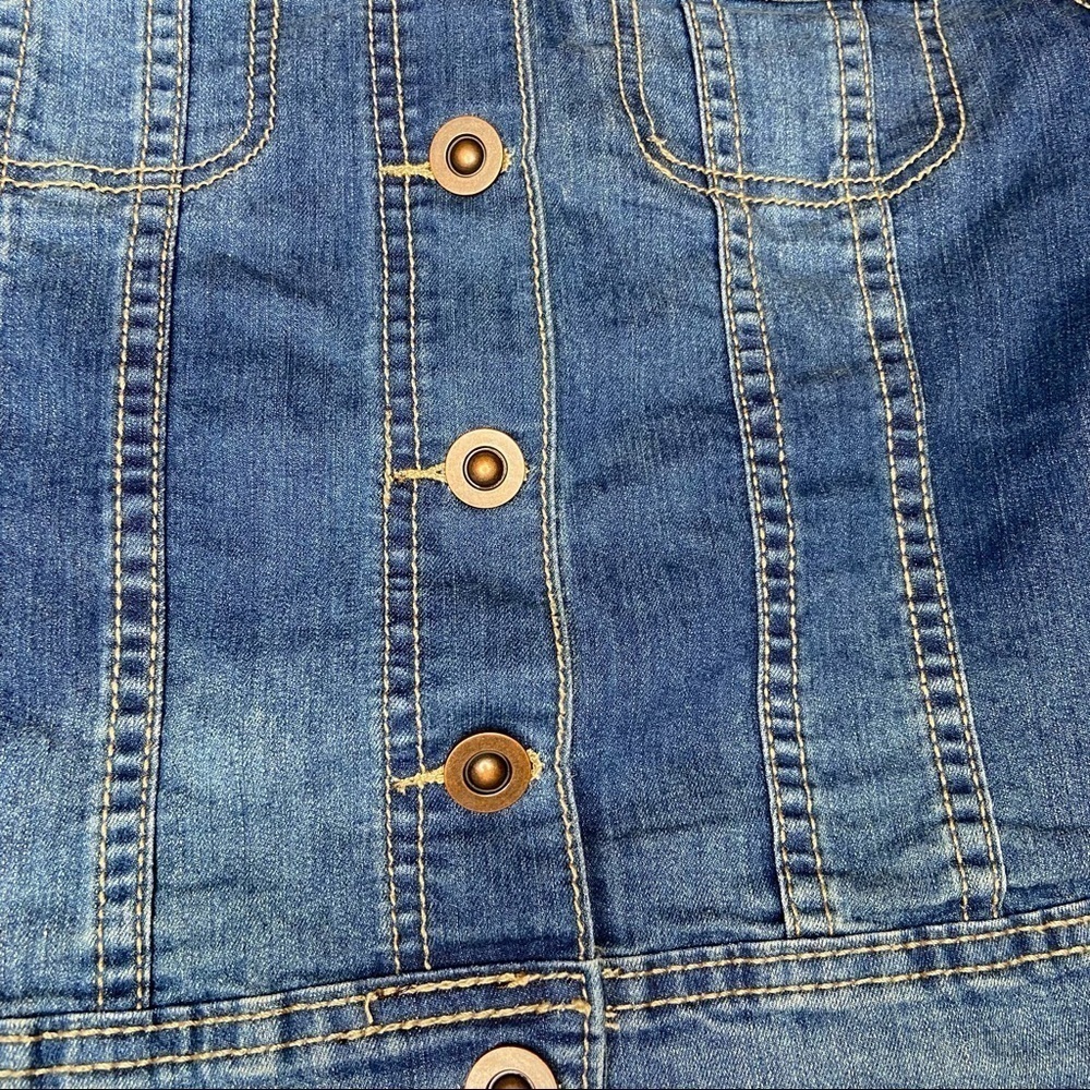 Sanctuary Surplus Denim Vest Size S - Picture 5 of 6